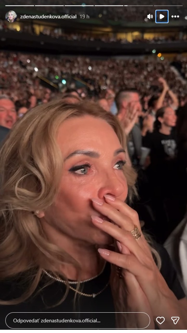 Zdena Studenková, Céline Dion, koncert, slzy, dojatie 